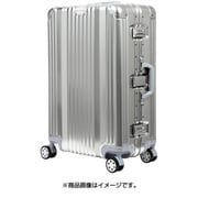 スーツケース 旅行日数目安：1～2泊 36L TSAロック搭載 機内持ち込み可 アルミボディ・ダブルキャスター シルバー 1510-48SL