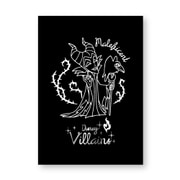 ディズニーヴィランズ ノート 1 マレフィセント 眠れる森の美女 [約H210×W148×D8mm]