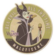 ディズニーヴィランズ トラベルステッカー 21 マレフィセント 眠れる森の美女 [約H101×W98mm]
