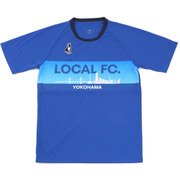 SJ17067-57-M [サッカー・フットサルウェア プラクティスシャツ LOCAL FC（YOKOHAMA） 男女兼用 Mサイズ]