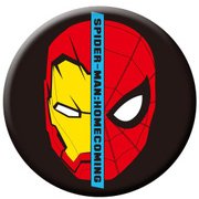 SPHC656 缶バッジ MARVEL スパイダーマン：ホームカミング 映画 [キャラクターグッズ]