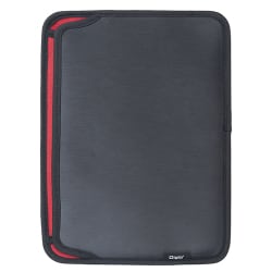 iPad 9.7インチ用ケース スリップインケース横型 ポケット付 ブラック TBC-IPSY1703BK