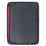 iPad 9.7インチ用ケース スリップインケース横型 ポケット付 ブラック TBC-IPSY1703BK