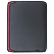 iPad Pro12.9インチ用ケース スリップインケース横型 ポケット付 ブラック TBC-IPPY1713BK