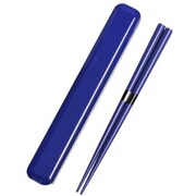 箸セット 紺 プチカラーペア 18cm
