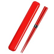 箸セット マロン プチカラーペア 18cm