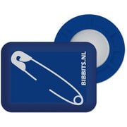 Bibbits Safety Pin blue [ゼッケンホルダー]