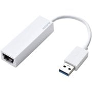EDC-GUA3-W [有線LANアダプタ Giga対応 USB3.0 Type-A ホワイト]