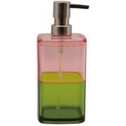 ディスペンサー コロレ Lサイズ 600ml ピンク×グリーン 162colore_L_PxG