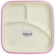 角トレイ大 ローズピンク