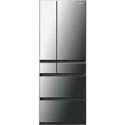 パーシャル搭載冷蔵庫 (600L・フレンチドア) 6ドア おいしい7days オニキスミラー NR-F603HPX-X