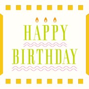 インスタントムービーカード moovinカード FILMシリーズ Happy Birthday MCAA-HB001QR