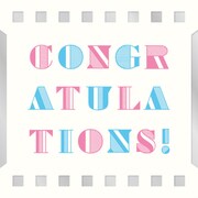 インスタントムービーカード moovinカード FILMシリーズ Congratulations MCAA-CO001QR