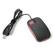 指紋認証マウス Beetle（ビートル） レッド EMUC18-5BRB