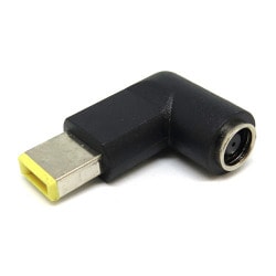 GM-TP002L [Thinkpad用 AC電源丸角 L字変換アダプタ]
