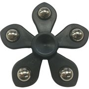 ハンドスピナー フラワーサイドボール ブラック [玩具]