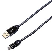 micro USB クロムケーブル 2A 1m ブラック BUSMCR100BK