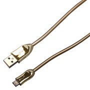 micro USB クロムケーブル 2A 1m ゴールド BUSMCR100GD