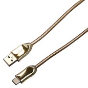 Type-C/Type-A クロムケーブル 3A 1m ゴールド BUSACCR100GD
