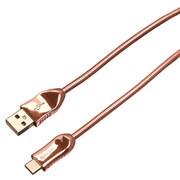 Type-C/Type-A クロムケーブル 3A 1m ピンク BUSACCR100PK