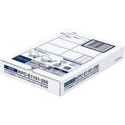 プリンタを選ばない はかどりラベル A4 10面 250枚 KPC-E1101-250