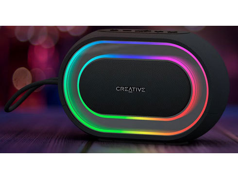 ヨドバシ.com - CREATIVE クリエイティブ Bluetooth スピーカー Creative Halo（クリエイティブ ハロ） SP- HALO-BK 通販【全品無料配達】