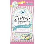 ソフィデリケートウェットシート フレッシュグリーンの香り [6枚×2]
