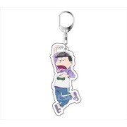 おそ松さん アクリルキーホルダー ラグラン シェー ver. 一松 [キャラクターグッズ]