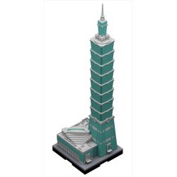 ジオクレイパー ランドマークユニット 台北101 [1/2500スケール ミニチュアモデル]