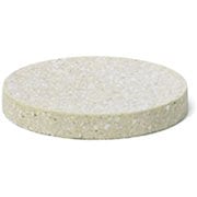 直径100×15mm ソープディッシュ バス用 グリーン サークル