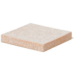 100×100×15mm ソープディッシュ フォーバス スクエア ピンク