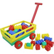 ブロックセットベビー 34個入り ワゴン 430×290×205mm 46871