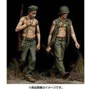 WWII アメリカ海兵隊兵 2体セット [1/35 レジン製ミリタリーフィギュア TBO35106]