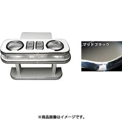 DH-316 [車種別ドリンク&スマホホルダー （カラー：マッドブラック/車種：ハイエース H2## リア）]