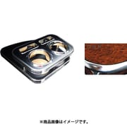 DH-363 [車種別ドリンク&スマホホルダー （カラー：ウッド/車種：アクア NHP10 フロント）]
