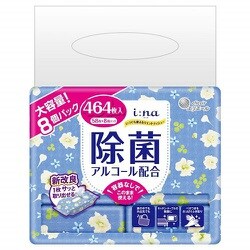 ケース売りエリエール イーナ　ウェットティッシュ 除菌 アルコールタイプ ヨドバシ.com - エリエール i：na（イーナ） いつでも使える