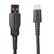 超タフUSB Type-Cケーブル 1.5m ブラック OWL-CBKCA15-BK