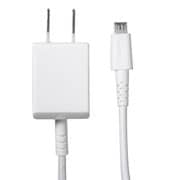 超タフmicroUSBケーブル付AC充電器 2m ホワイト OWL-ACJKMU20U1-WH