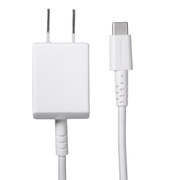 超タフUSB Type-Cケーブル付AC充電器 1.5m ホワイト OWL-ACJKTC15-WH
