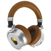 METERSMUSIC meters ワイヤードヘッドホン シルバー×ブラウン M-OV-1-TAN