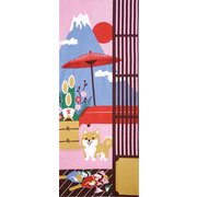 干支(戌)シリーズ てぬぐい 正月戌