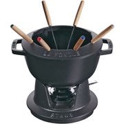 ストウブ フォンデュセット 20cm 40511-972 黒