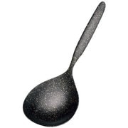 SA18-8和ラージサーバースプーン黒金 穴無