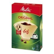 メリタ ナチュラルブラウンペーパー 1×6(40枚入)