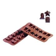 シリコマート チョコレートモルド クリスマス SCG06
