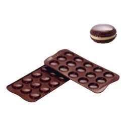 シリコマート チョコレートモルド マカロン SCG21