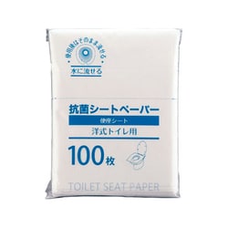 抗菌 シートペーパー （1袋100枚入） エンボス加工 373742