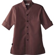 男女兼用ショップコート ET-7731 ブラウン M