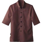 男女兼用ショップコート ET-7728 ブラウン S