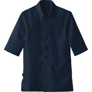 男女兼用ショップコート ET-7729 スミクロ S